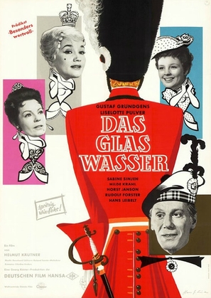 Das Glas Wasser - German Movie Poster (thumbnail)
