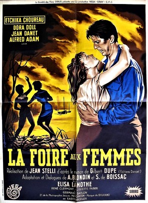 La foire aux femmes - French Movie Poster (thumbnail)