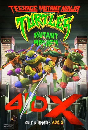 Teenage Mutant Ninja Turtles: Mutant Mayhem - Movie Poster (thumbnail)