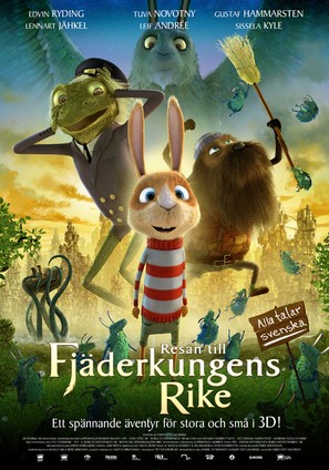 Resan till Fj&auml;derkungens Rike - Swedish Movie Poster (thumbnail)