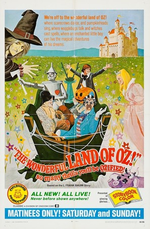 The Wonderful Land of Oz - Movie Poster (thumbnail)