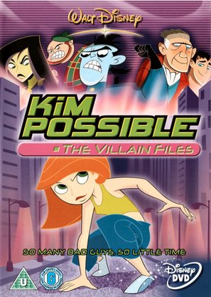 &quot;Kim Possible&quot; - British DVD movie cover (thumbnail)