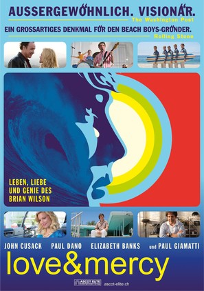 Love &amp; Mercy - Swiss Movie Poster (thumbnail)