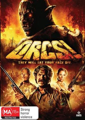 Orcs! - Australian DVD movie cover (thumbnail)