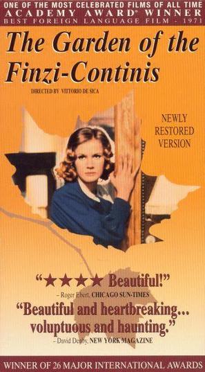 Il Giardino dei Finzi-Contini - British VHS movie cover (thumbnail)