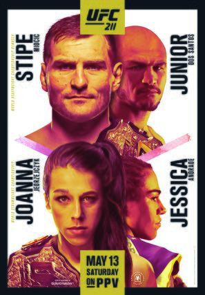 UFC 211: Miocic vs. Dos Santos 2 - Movie Poster (thumbnail)