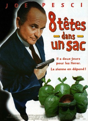 8 Heads in a Duffel Bag - French Movie Poster (thumbnail)