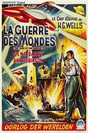 The War of the Worlds - Belgian Movie Poster (thumbnail)