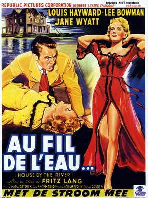 House by the River - Belgian Movie Poster (thumbnail)