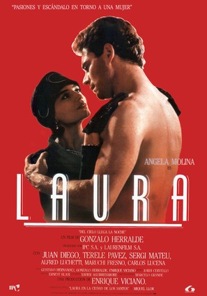 Laura, del cielo llega la noche - Spanish Movie Poster (thumbnail)