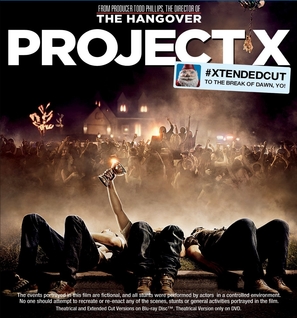 Project X - Blu-Ray movie cover (thumbnail)