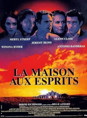 The House of the Spirits - French Movie Poster (thumbnail)