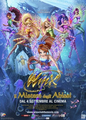 Winx Club: Il mistero degli abissi - Italian Movie Poster (thumbnail)