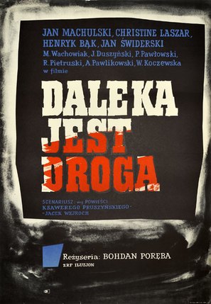 Daleka jest droga - Polish Movie Poster (thumbnail)