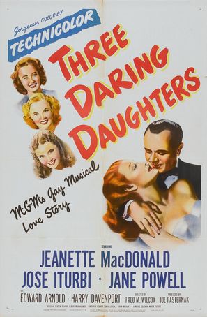 Three Daring Daughters - Movie Poster (thumbnail)