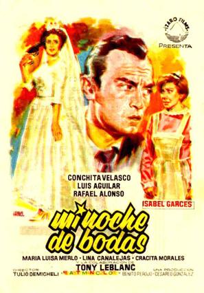 Mi noche de bodas - Spanish Movie Poster (thumbnail)