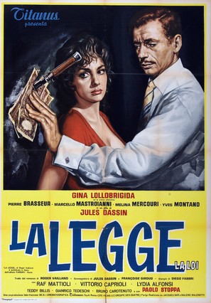 La legge - Italian Movie Poster (thumbnail)