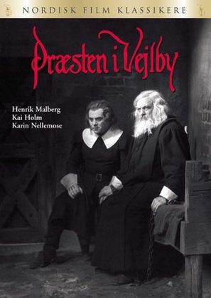 Pr&aelig;sten i Vejlby - Danish DVD movie cover (thumbnail)