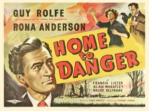 Home to Danger - British Movie Poster (thumbnail)