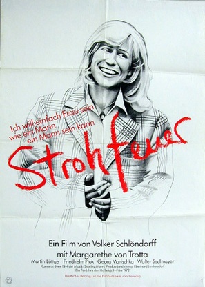 Strohfeuer - German Movie Poster (thumbnail)