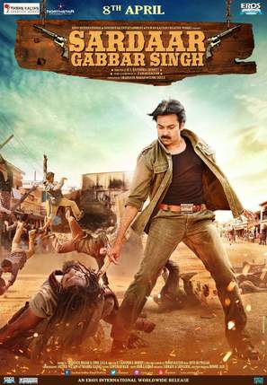 Sardaar Gabbar Singh - Indian Movie Poster (thumbnail)