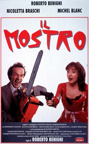 Il mostro - Italian Movie Poster (thumbnail)
