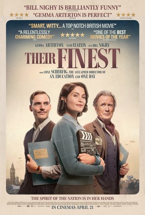 Their Finest - British Movie Poster (thumbnail)
