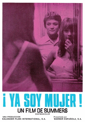 &iexcl;Ya soy mujer! - Spanish Movie Poster (thumbnail)