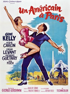 An American in Paris - French Movie Poster (thumbnail)