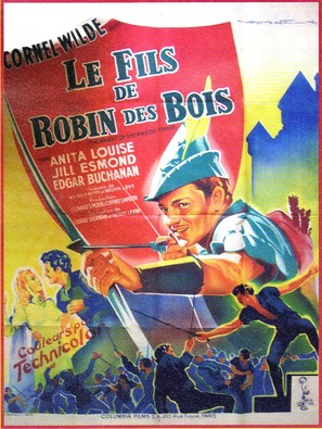 The Bandit of Sherwood Forest - French Movie Poster (thumbnail)