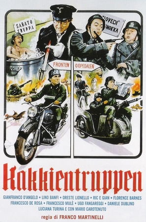 Kakkientruppen - Italian Movie Poster (thumbnail)