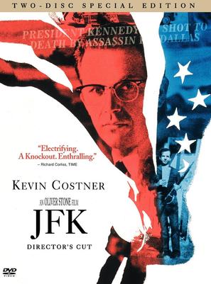 JFK - DVD movie cover (thumbnail)