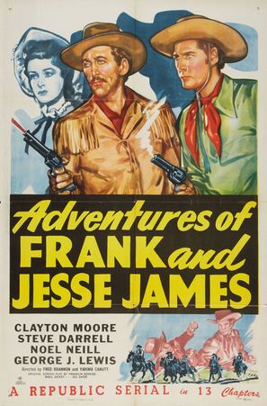 Adventures of Frank and Jesse James - Movie Poster (thumbnail)