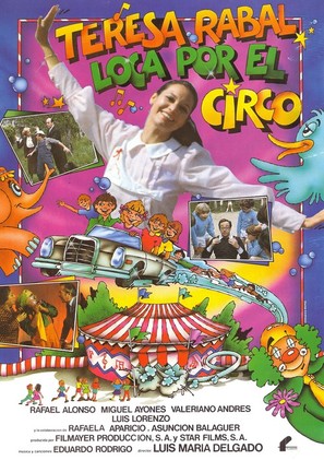 Loca por el circo - Spanish Movie Poster (thumbnail)