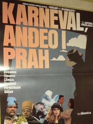 Karneval, andjeo i prah - Yugoslav Movie Poster (thumbnail)