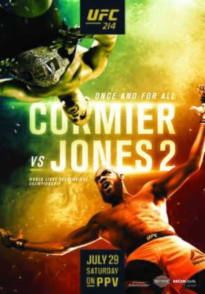 UFC 214: Cormier vs. Jones 2 - Movie Poster (thumbnail)