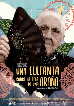 Una elefanta sobre la tela de una ara&ntilde;a - Spanish Movie Poster (thumbnail)