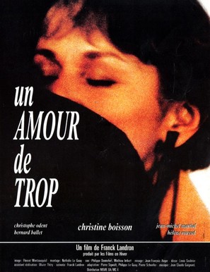 Un amour de trop - French Movie Poster (thumbnail)