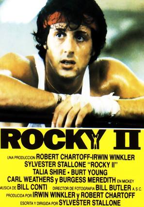 Rocky II - Spanish Movie Poster (thumbnail)