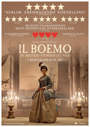 Il Boemo - Danish Movie Poster (thumbnail)