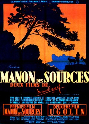 Manon des sources - French Movie Poster (thumbnail)
