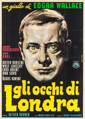 Die toten Augen von London - Italian Movie Poster (thumbnail)