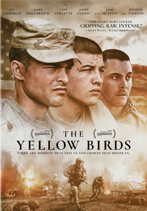 The Yellow Birds - DVD movie cover (thumbnail)