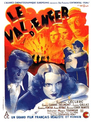 Le val d&#039;enfer - French Movie Poster (thumbnail)