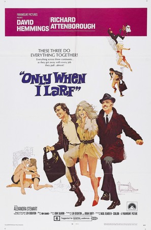 Only When I Larf - Movie Poster (thumbnail)