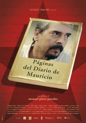 P&aacute;ginas del diario de Mauricio - Spanish poster (thumbnail)