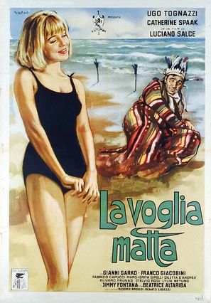 La voglia matta - Italian Movie Poster (thumbnail)