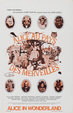 Alice&#039;s Adventures in Wonderland - Belgian Movie Poster (thumbnail)