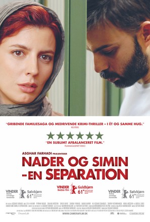 Jodaeiye Nader az Simin - Danish Movie Poster (thumbnail)