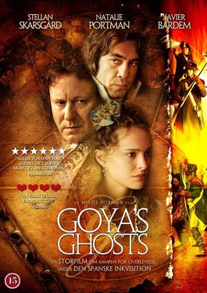 Goya&#039;s Ghosts - Danish DVD movie cover (thumbnail)